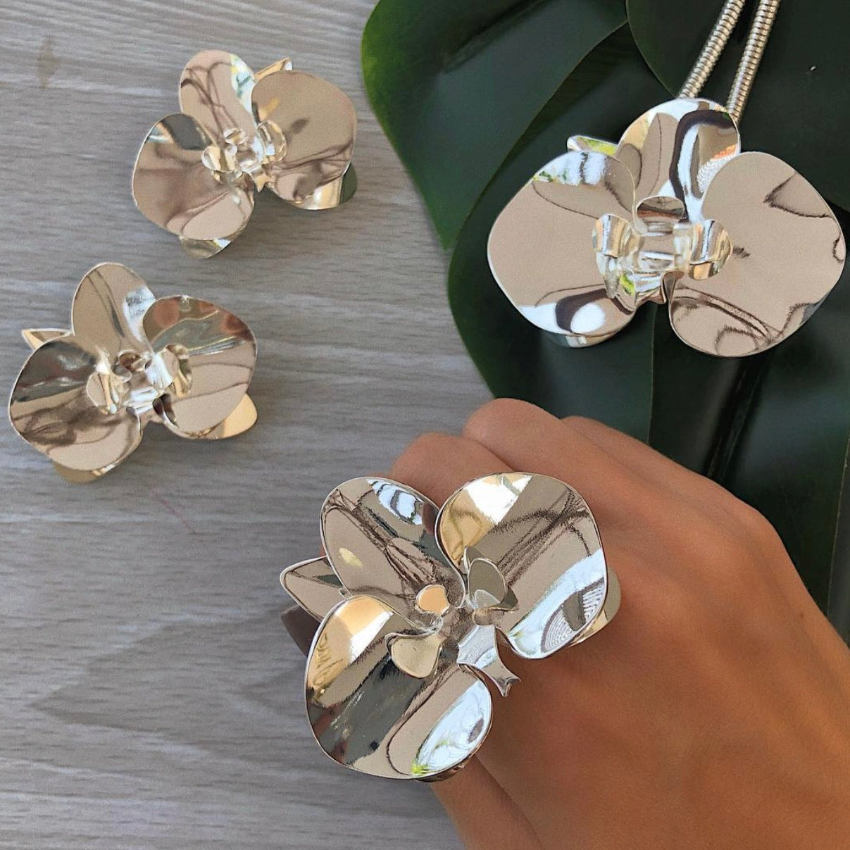 Anillo Orquídea