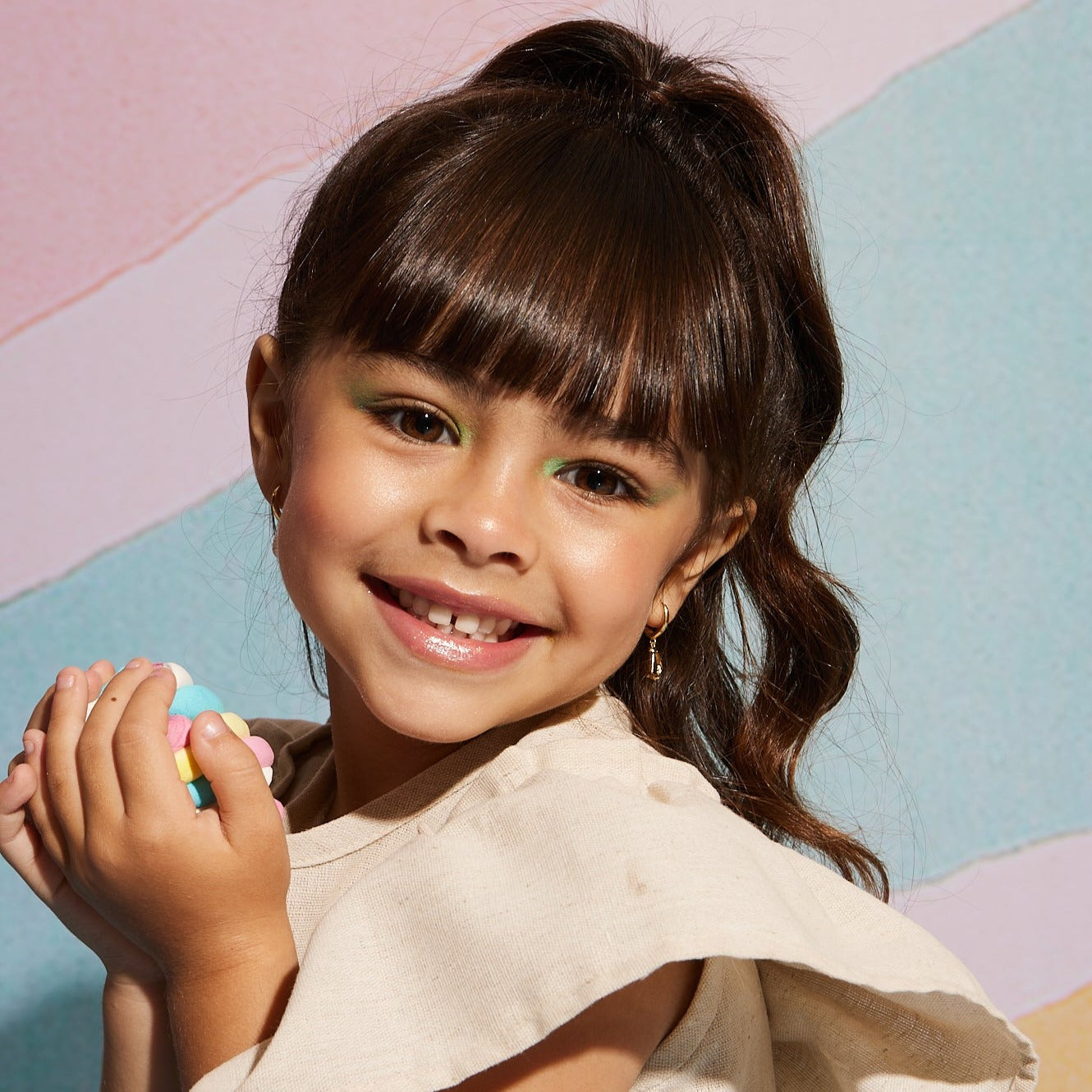 Hello H Earring