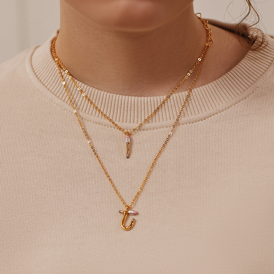 Pencil I Necklace