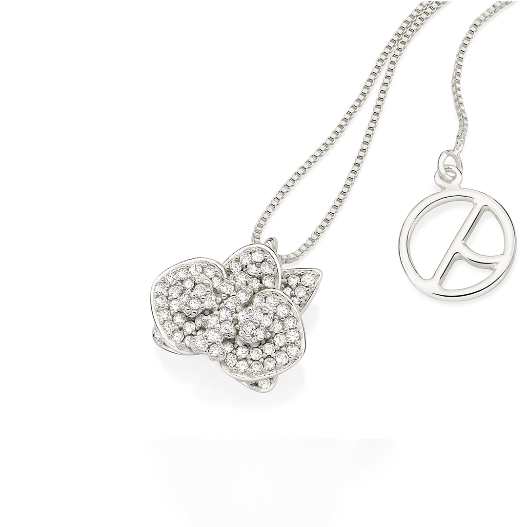 Orquidea Cravejado Necklace